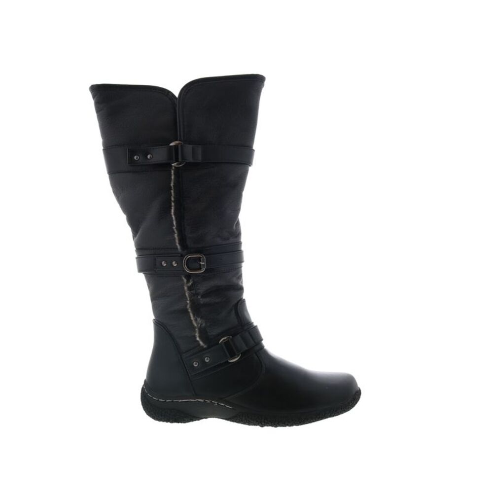 Wanderlust Womens Gabrielle 2 Wide Calf Black Boots (NWT)